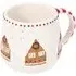 Festive Stone Gingerbread Mug - Neutral