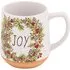 Festive Stone Joy Mug - White