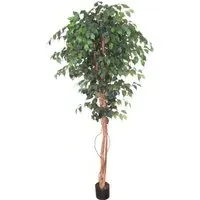 Ficus Liana Tree Artificial Plant 6ft - Green