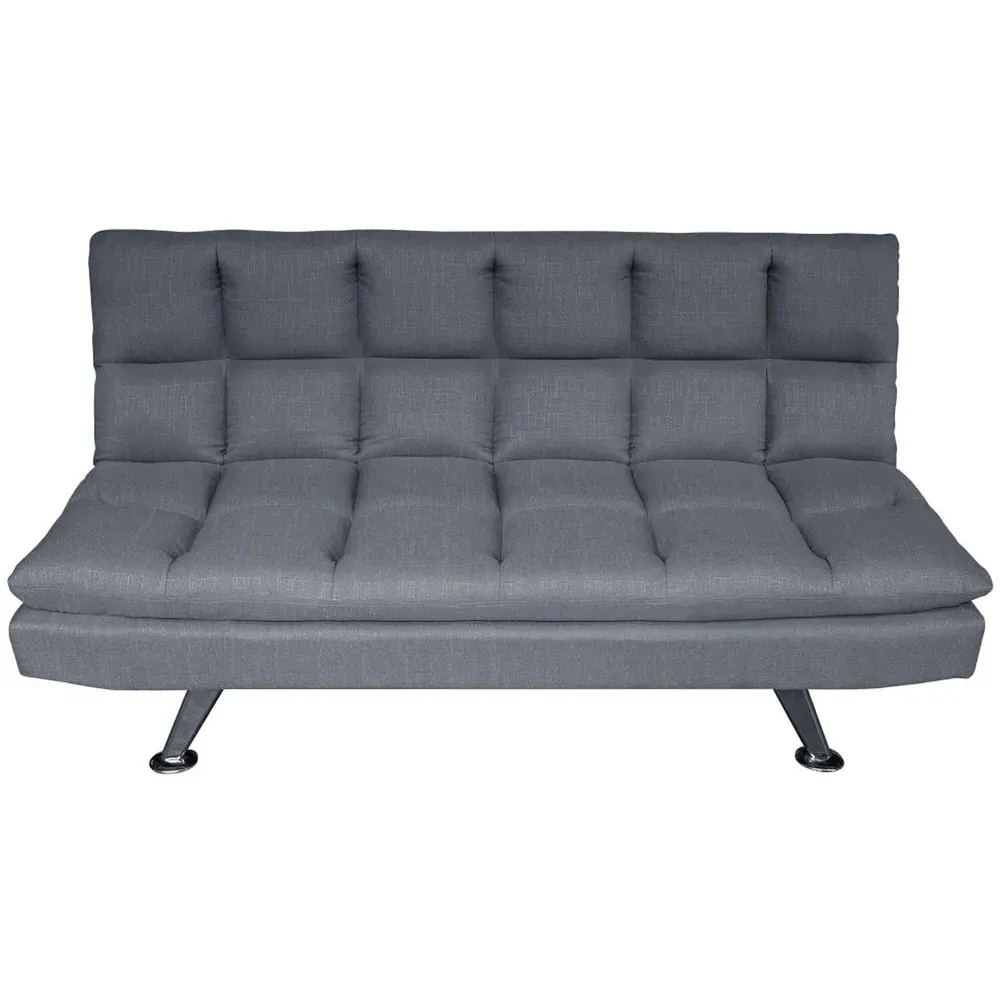 Finley 3-Seater Sofa Bed - Grey, Fabric