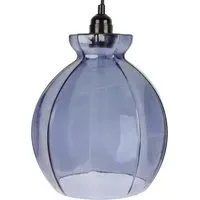 Finn Glass Pendant Light - Blue