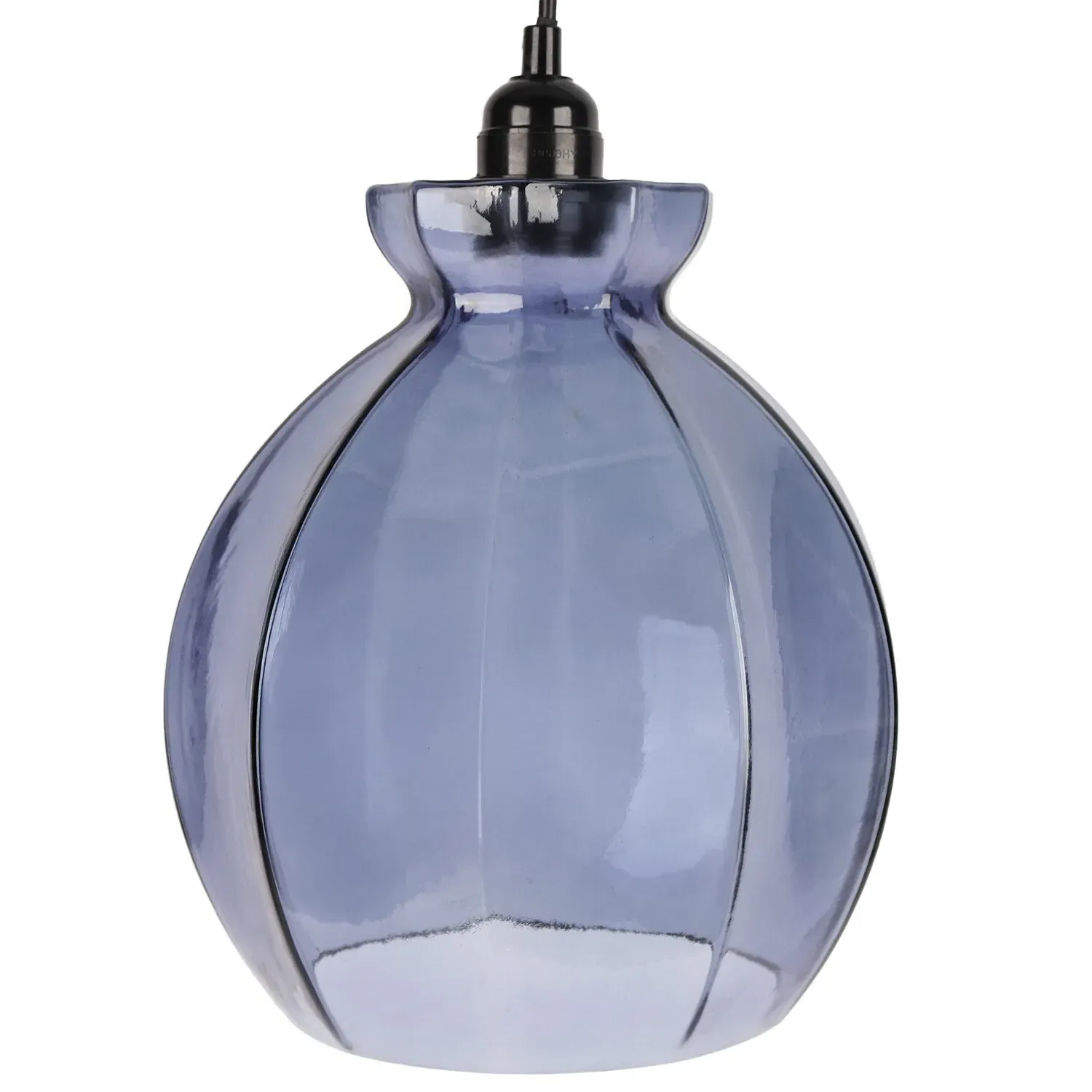 Finn Glass Pendant Light - Blue image