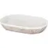 Finnish Spa Soap Dish - White, Brown