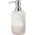 Finnish Spa Soap Dispenser - White, Brown