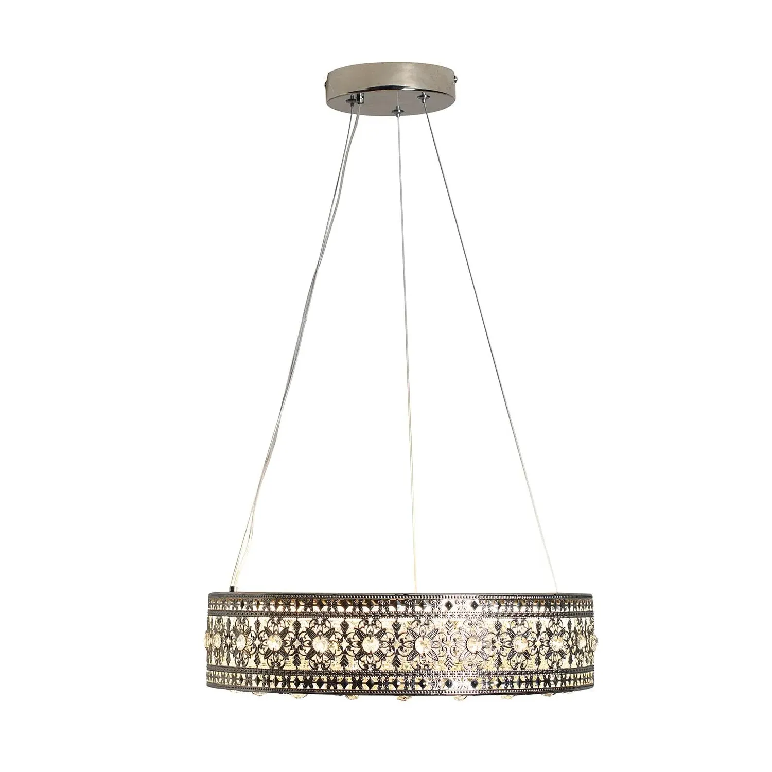 Fleur LED Ceiling Light with Crystal Detail