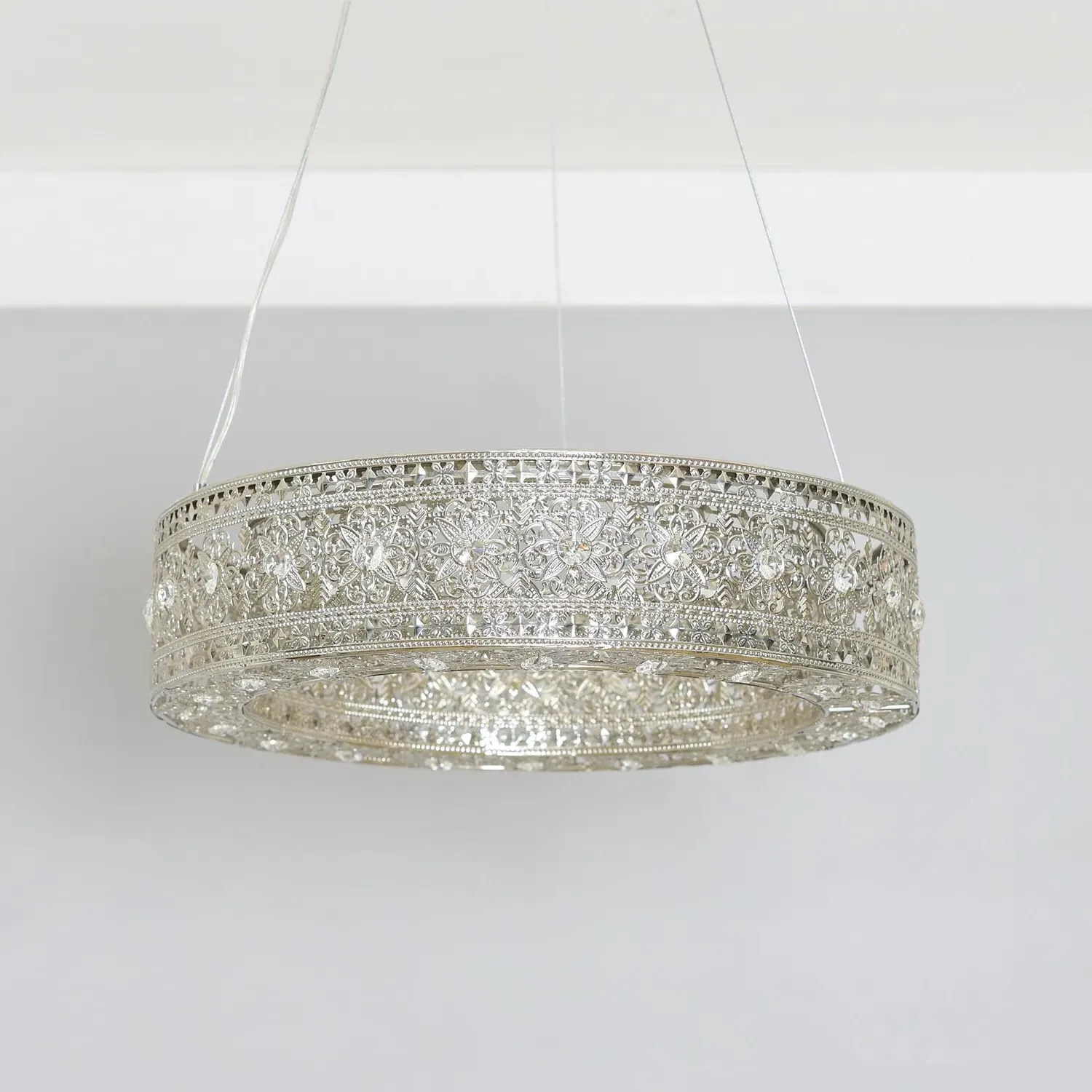 Fleur LED Ceiling Light with Crystal Detail