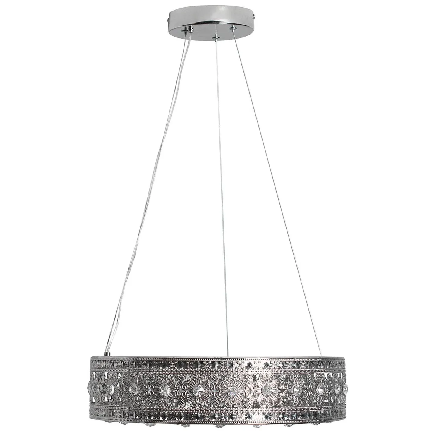 Fleur LED Ceiling Light with Crystal Detail