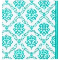 Fleur Pattern Flocked Memo Album