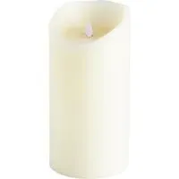 Flicker LED Candle 25cm - Neutral, Wax