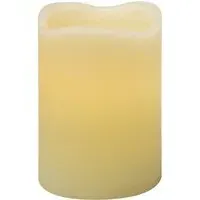 Flickering LED Candle - Cream