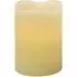 Flickering LED Candle - Cream