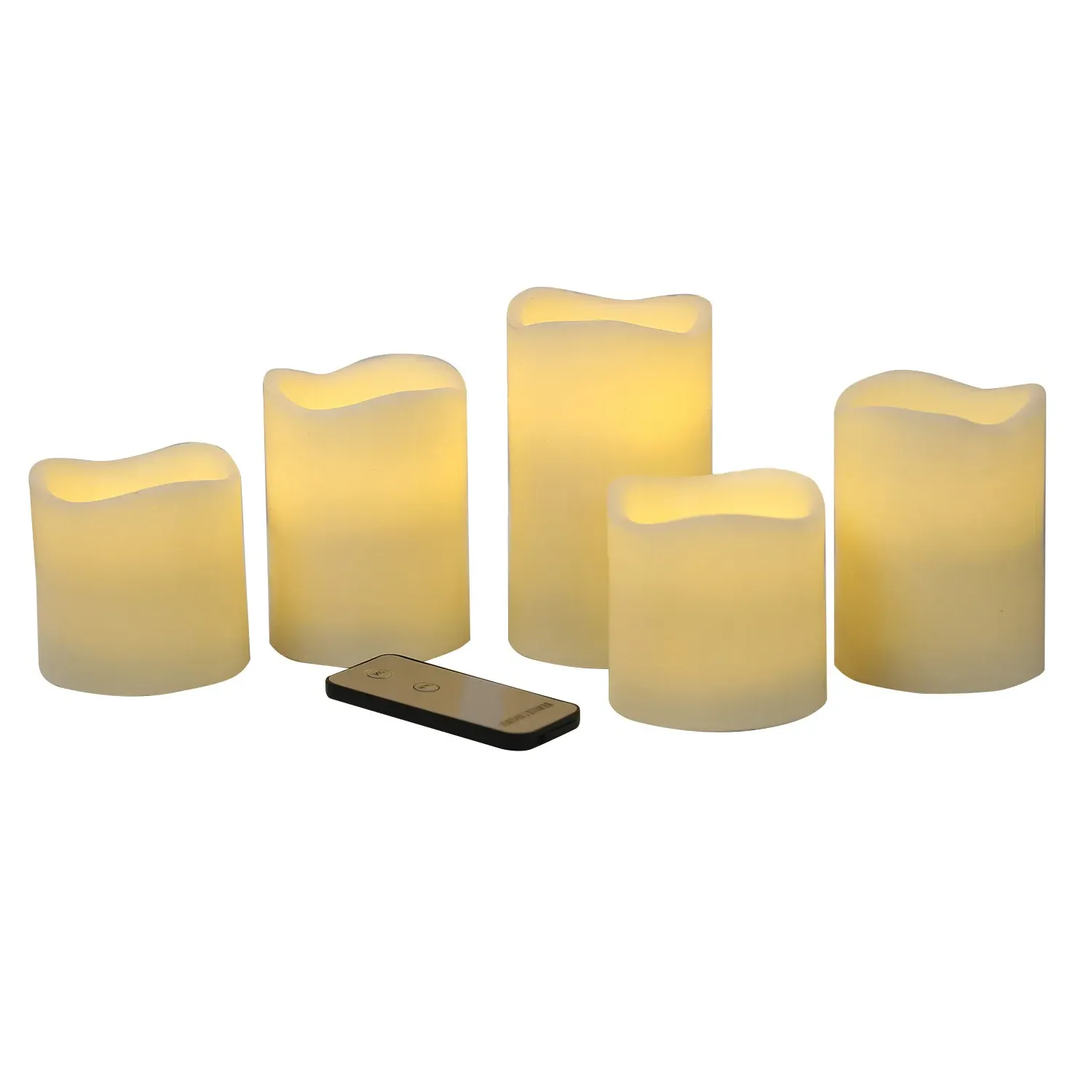 Flickering LED Candles 5 Pack