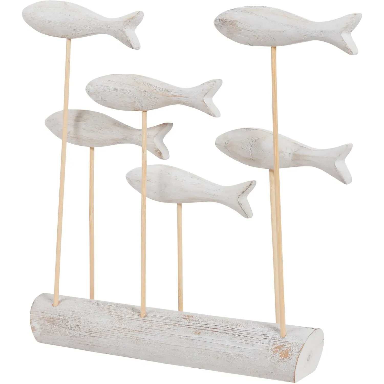 Floating Fish Ornament - White