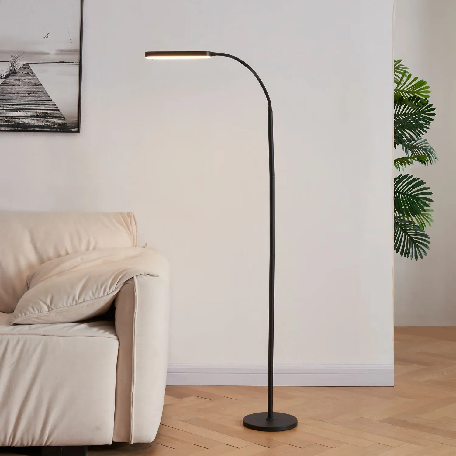 Floor LED Lamp - Black