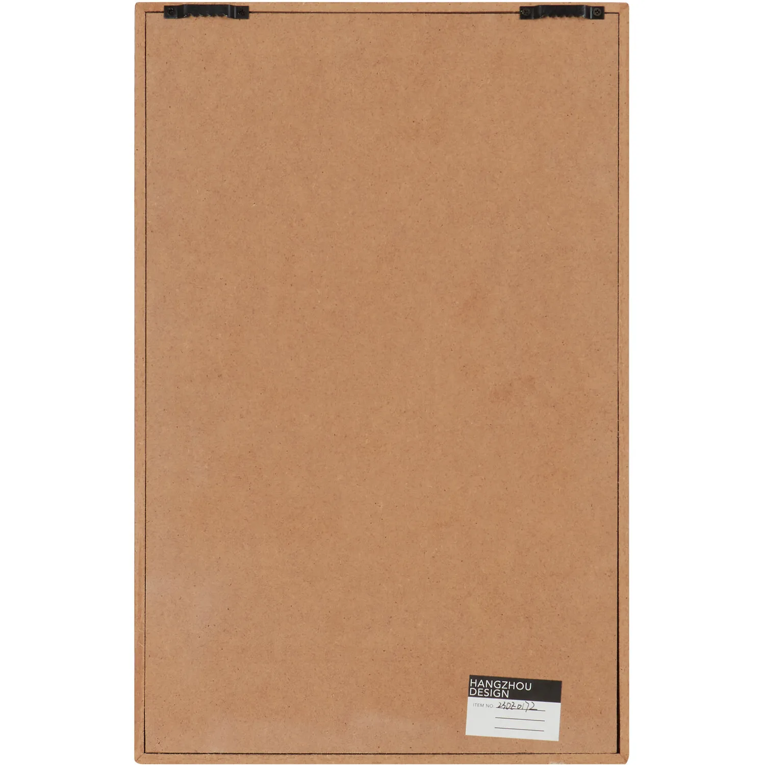 Floral Key Hanging Plaque - Natural