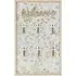 Floral Key Hanging Plaque - Natural
