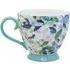 Floral Print Mug - Blue