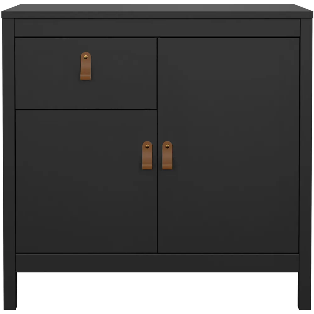 Florence Barcelona 2 Door Sideboard with Drawer - Black