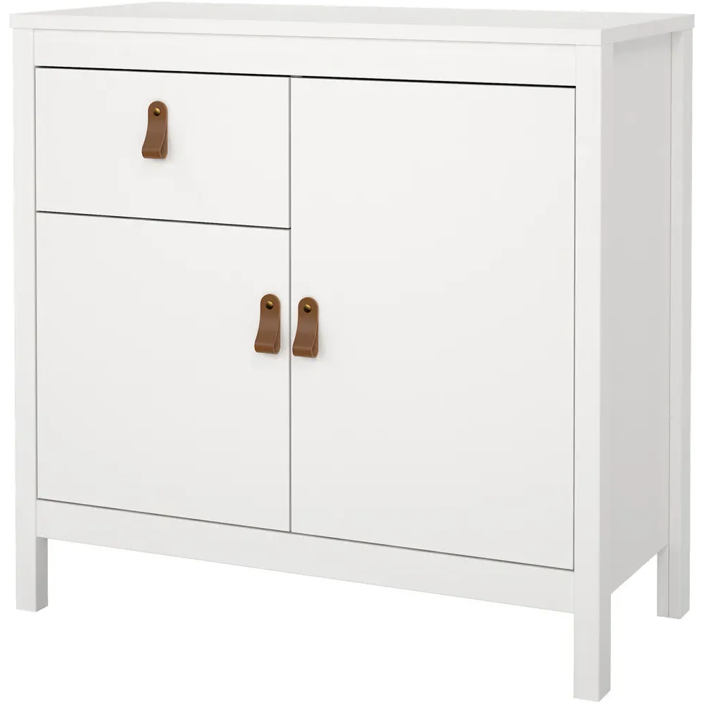 Florence Barcelona 2 Door Sideboard with Drawer - White
