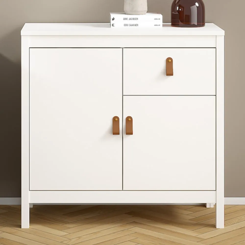 Florence Barcelona 2 Door Sideboard with Drawer - White image