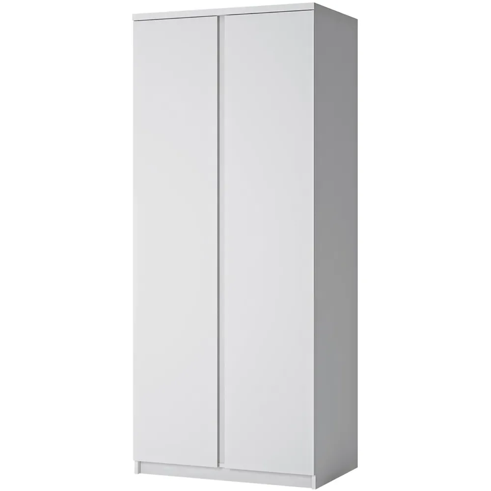 Florence Fribo 2 Door Wardrobe - White