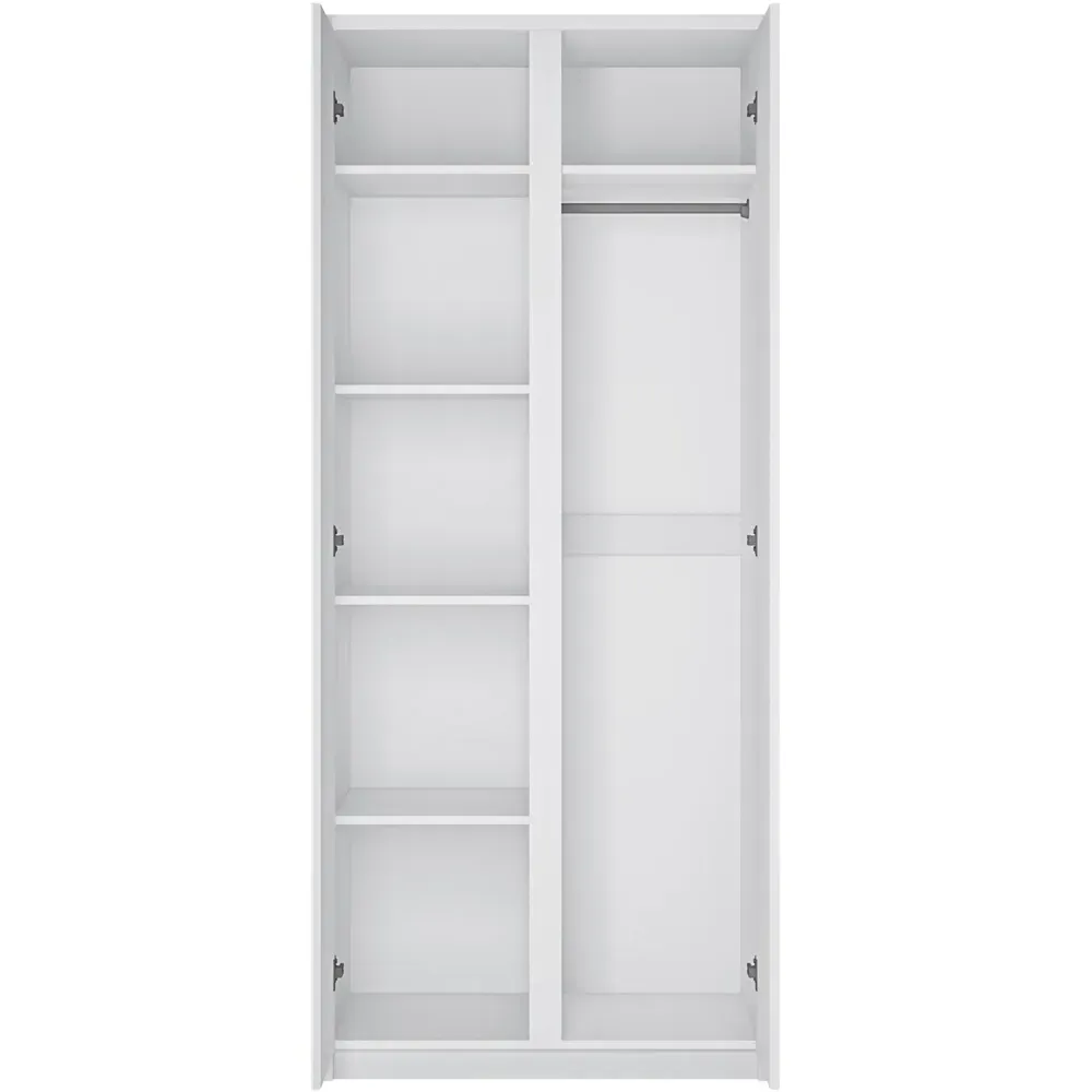 Florence Fribo 2 Door Wardrobe - White