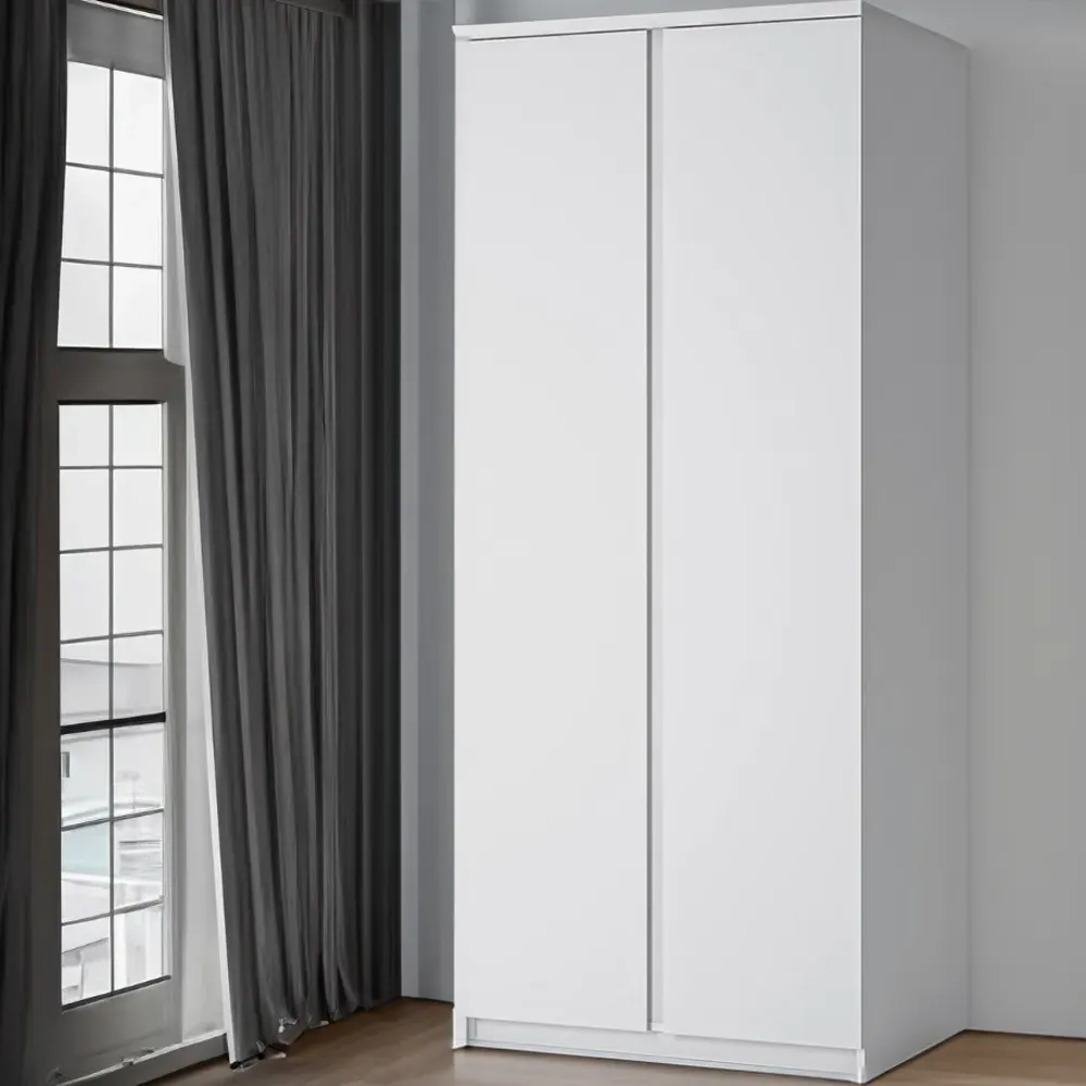 Florence Fribo 2 Door Wardrobe - White