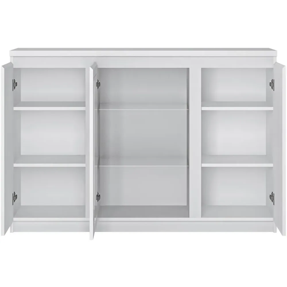 Florence Fribo 3 Door Sideboard - White