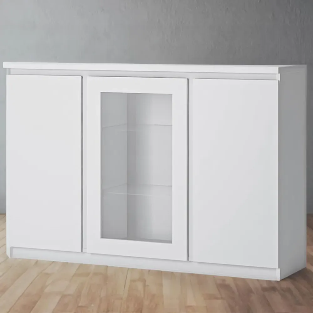 Florence Fribo 3 Door Sideboard - White