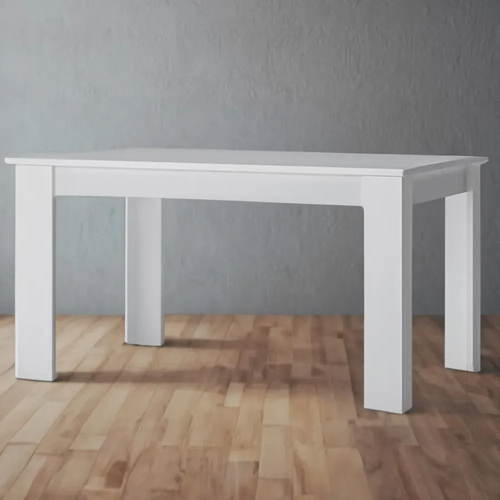 Florence Fribo Extending Dining Table - Alpine White