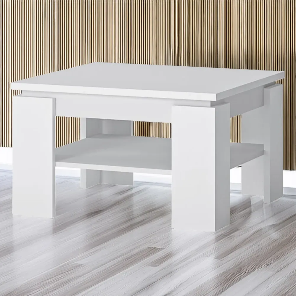 Florence Fribo Large Coffee Table - Alpine White image
