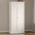 Florence Paris 2 Door Wardrobe - White