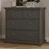 Florence Paris 4 Drawer Chest of Drawers - Grey