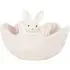 Flower Bowl with Bunny - Pink