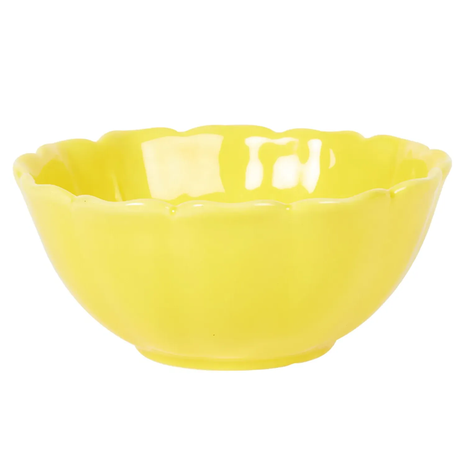 Flower Bowl - Yellow