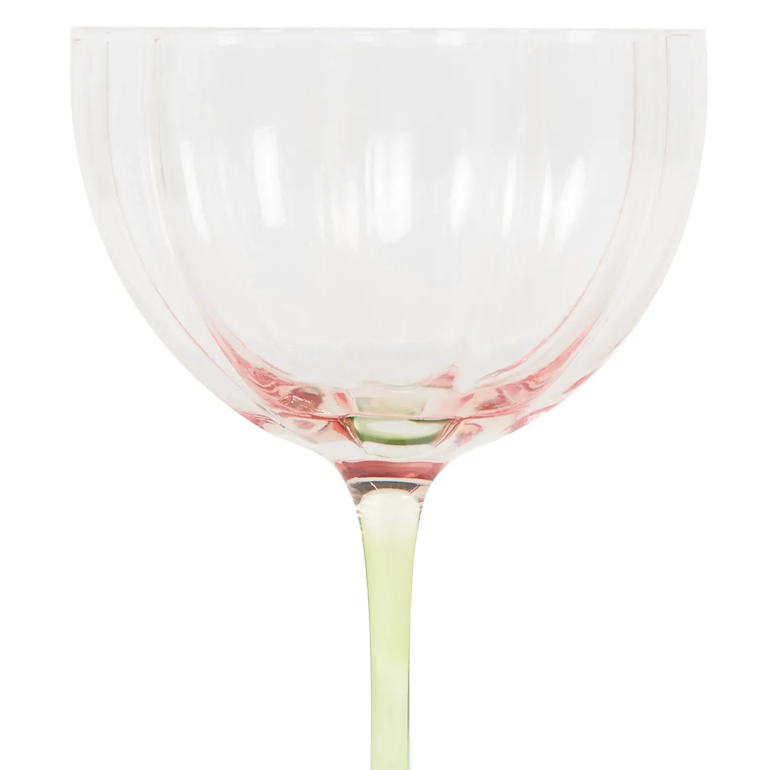 Flower Gin Glass - Pink