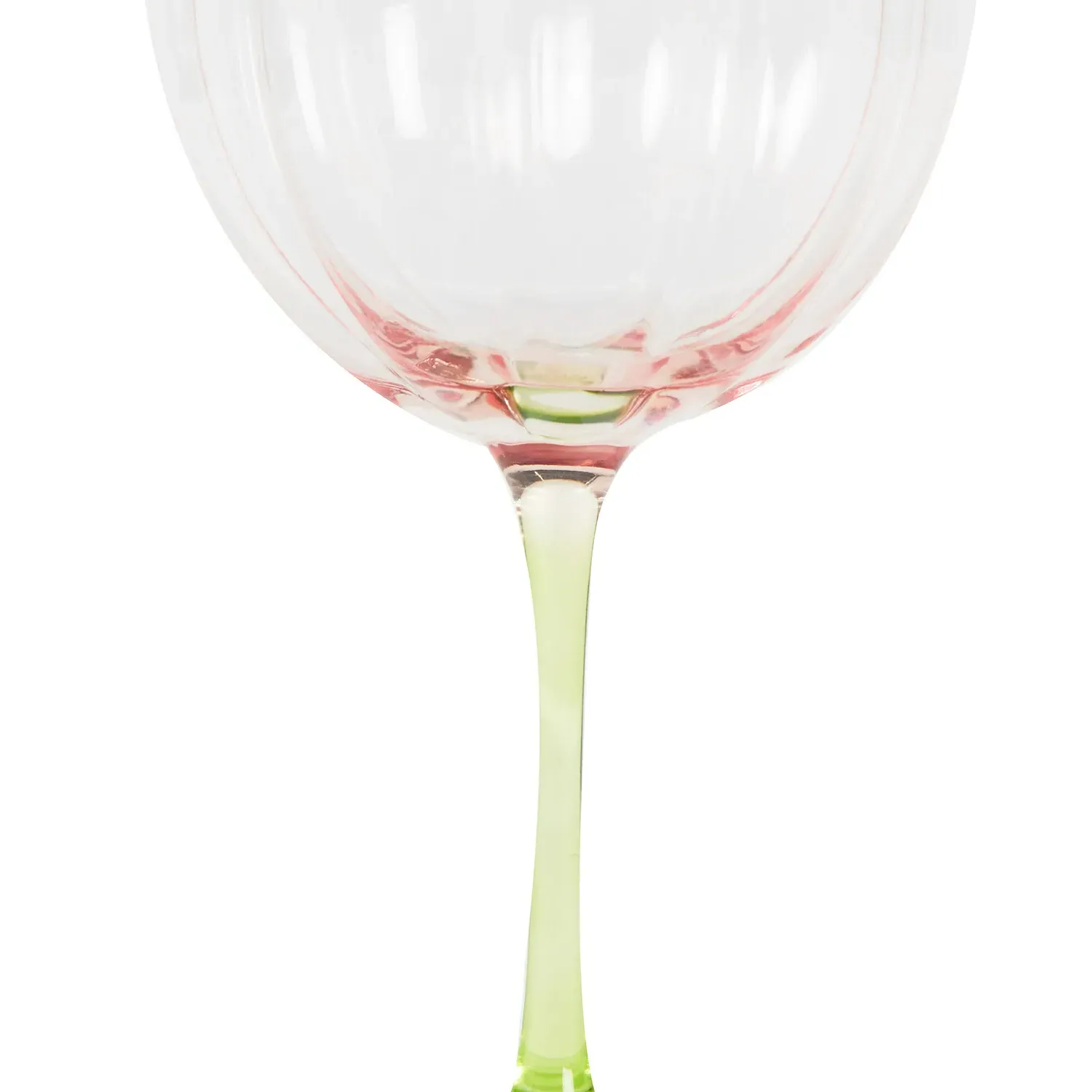 Flower Gin Glass - Pink