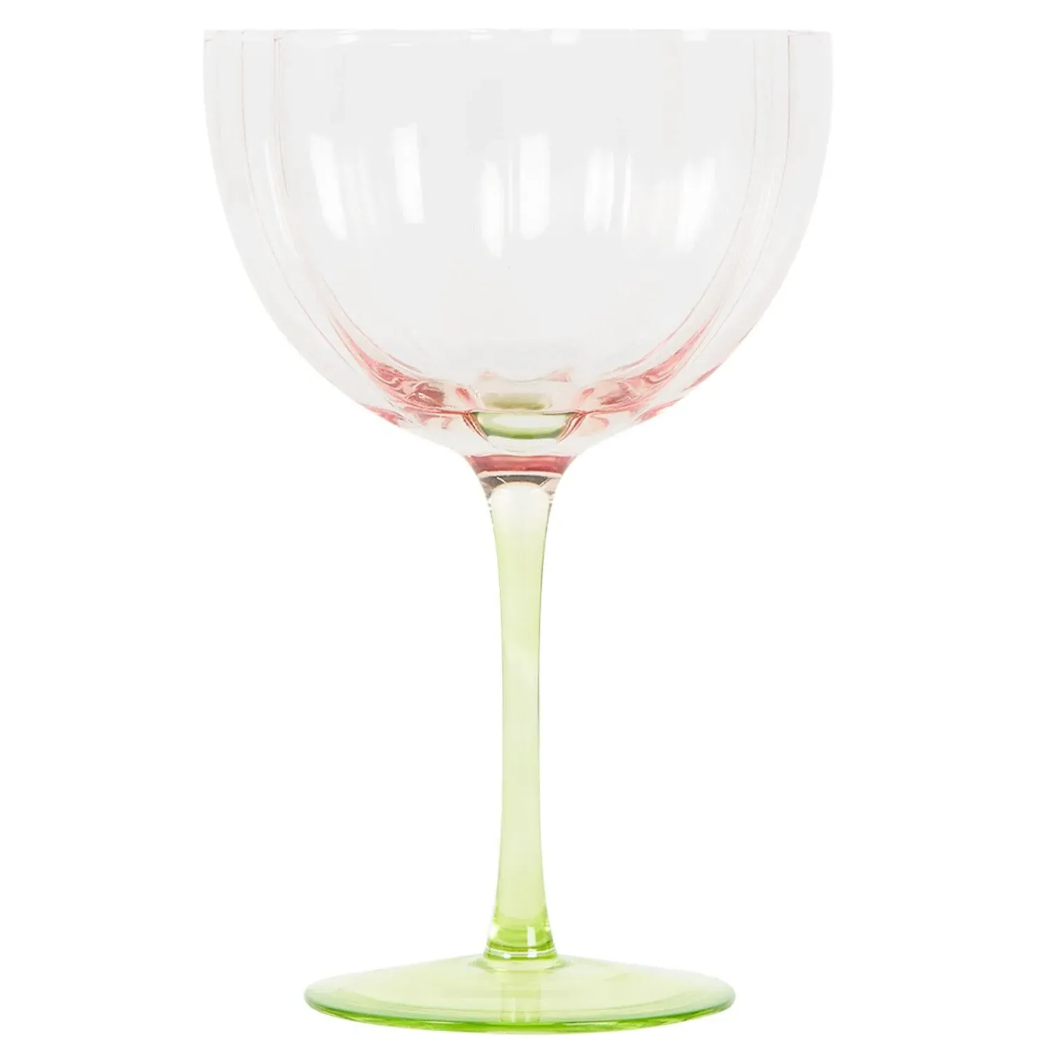 Flower Gin Glass - Pink image