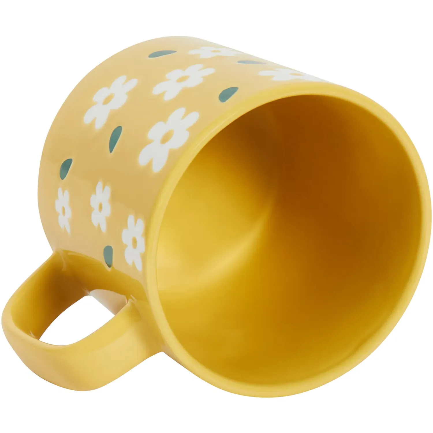 Flower Mug - Yellow