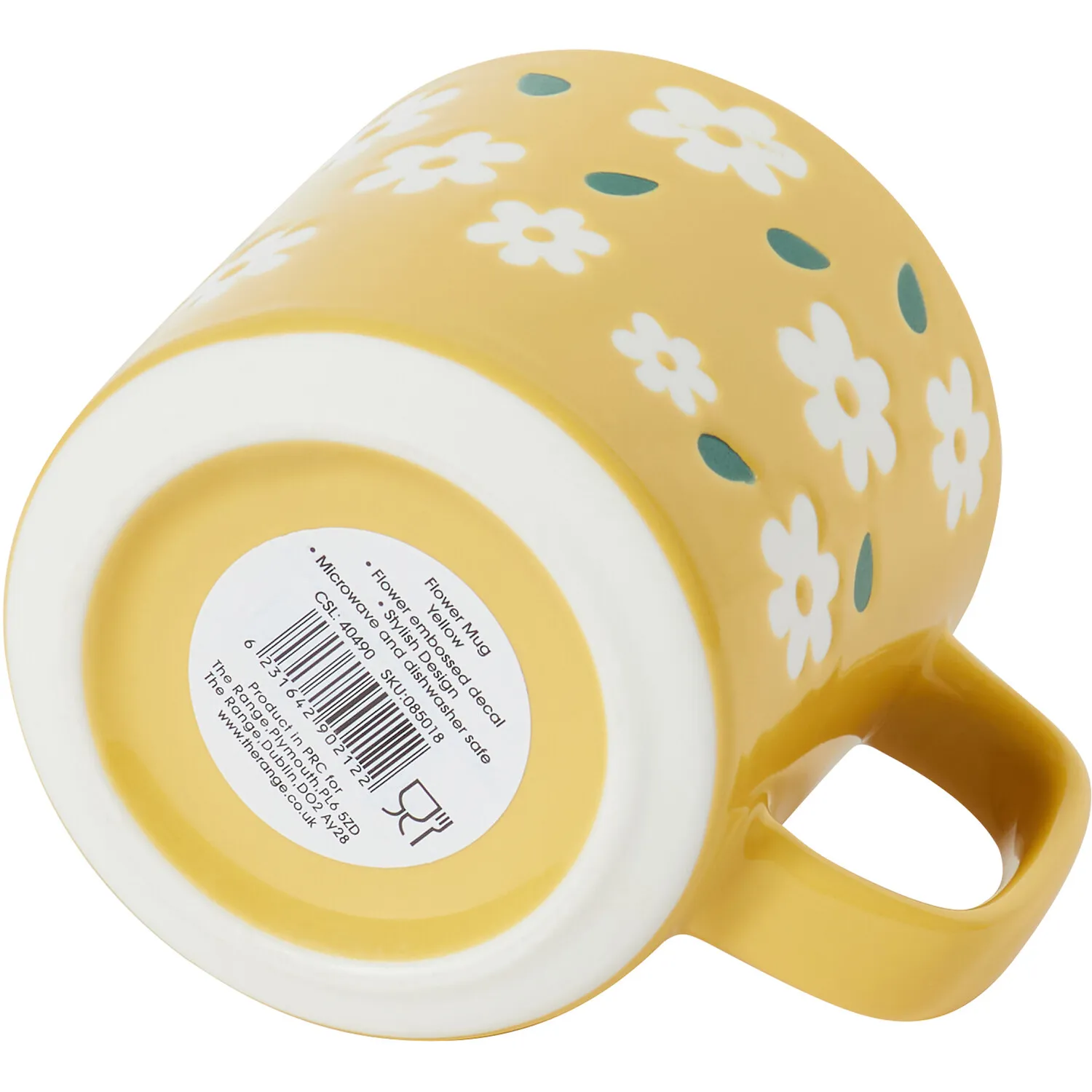 Flower Mug - Yellow