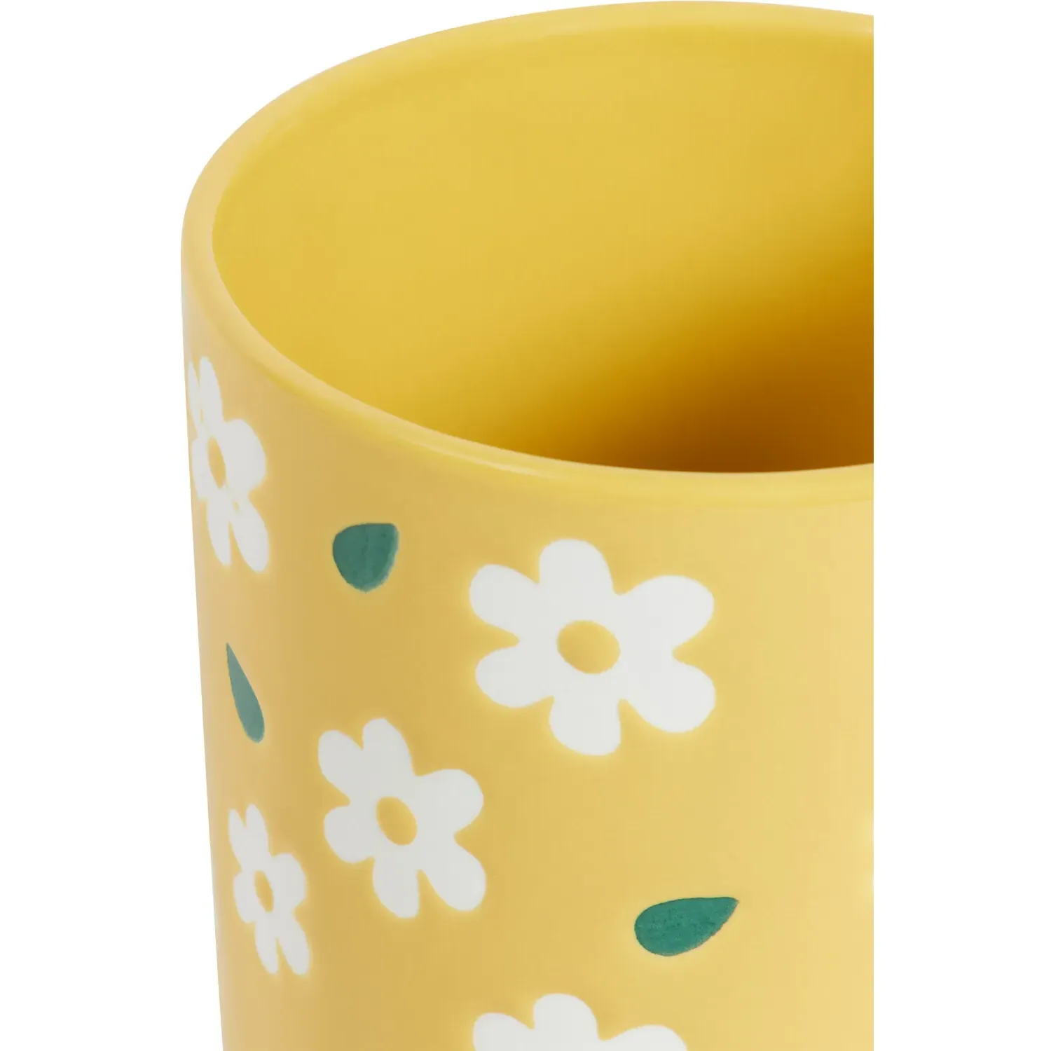 Flower Mug - Yellow