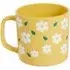 Flower Mug - Yellow
