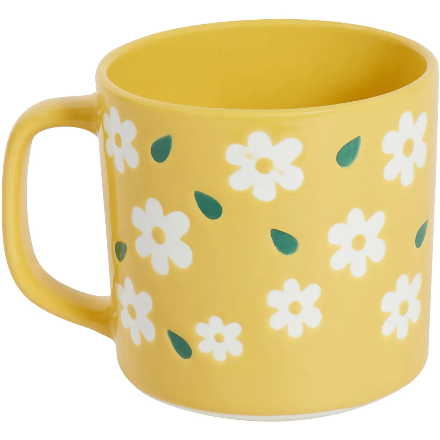 Flower Mug - Yellow image