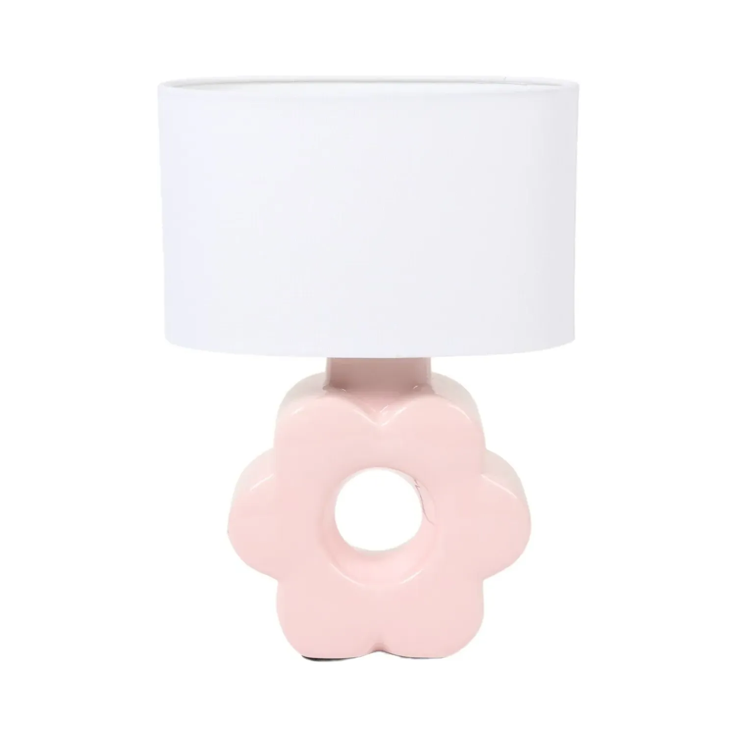Flower Table Lamp - Pink
