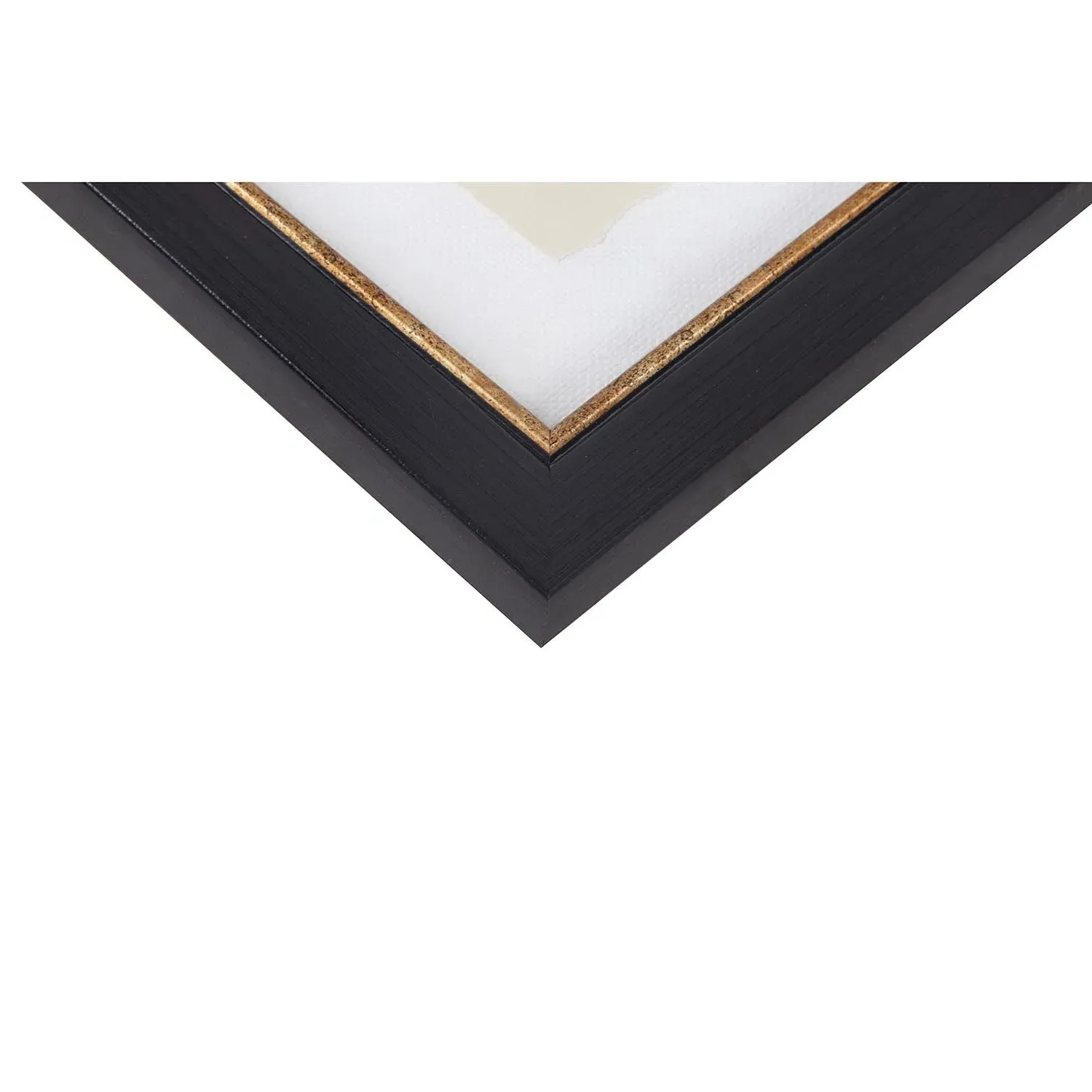 Foiled Pattern Location Framed Art - White