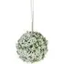 Foliage Hanging Ball Artificial Plant - White