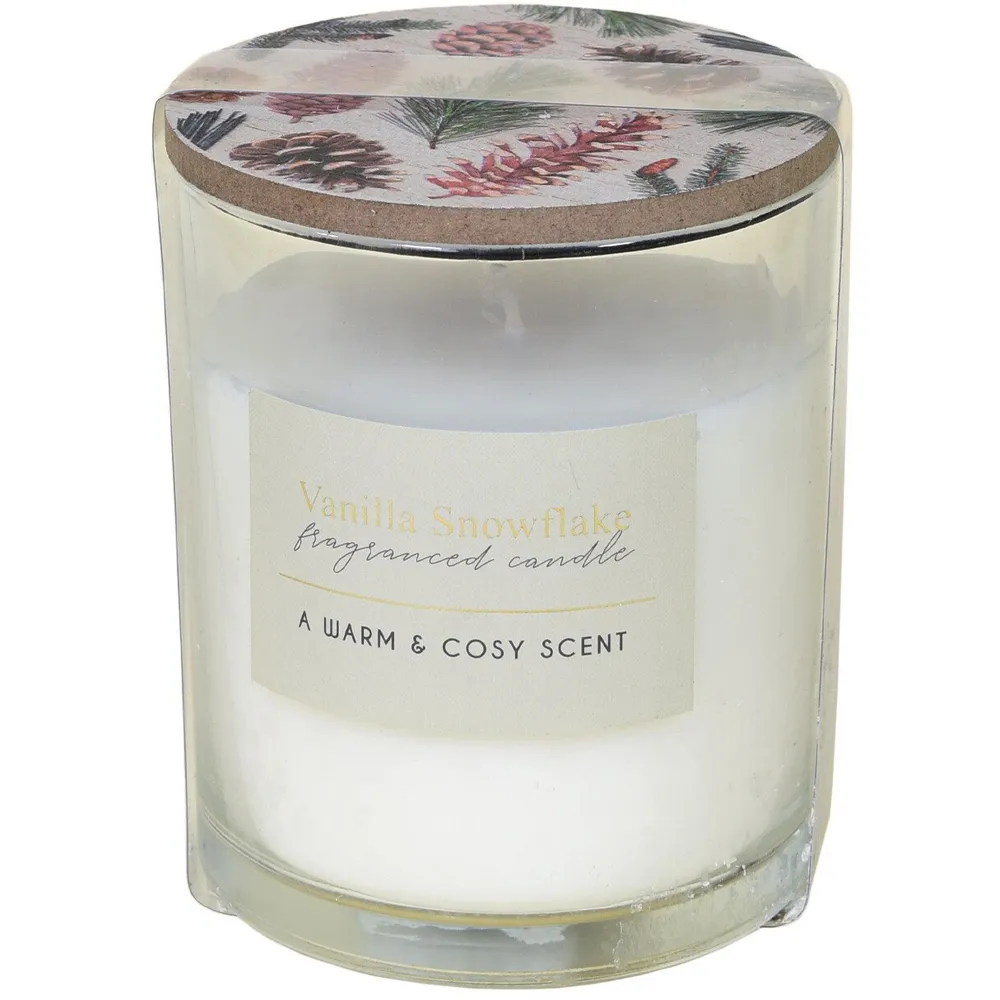 Forest Floor Lid Candle - White image