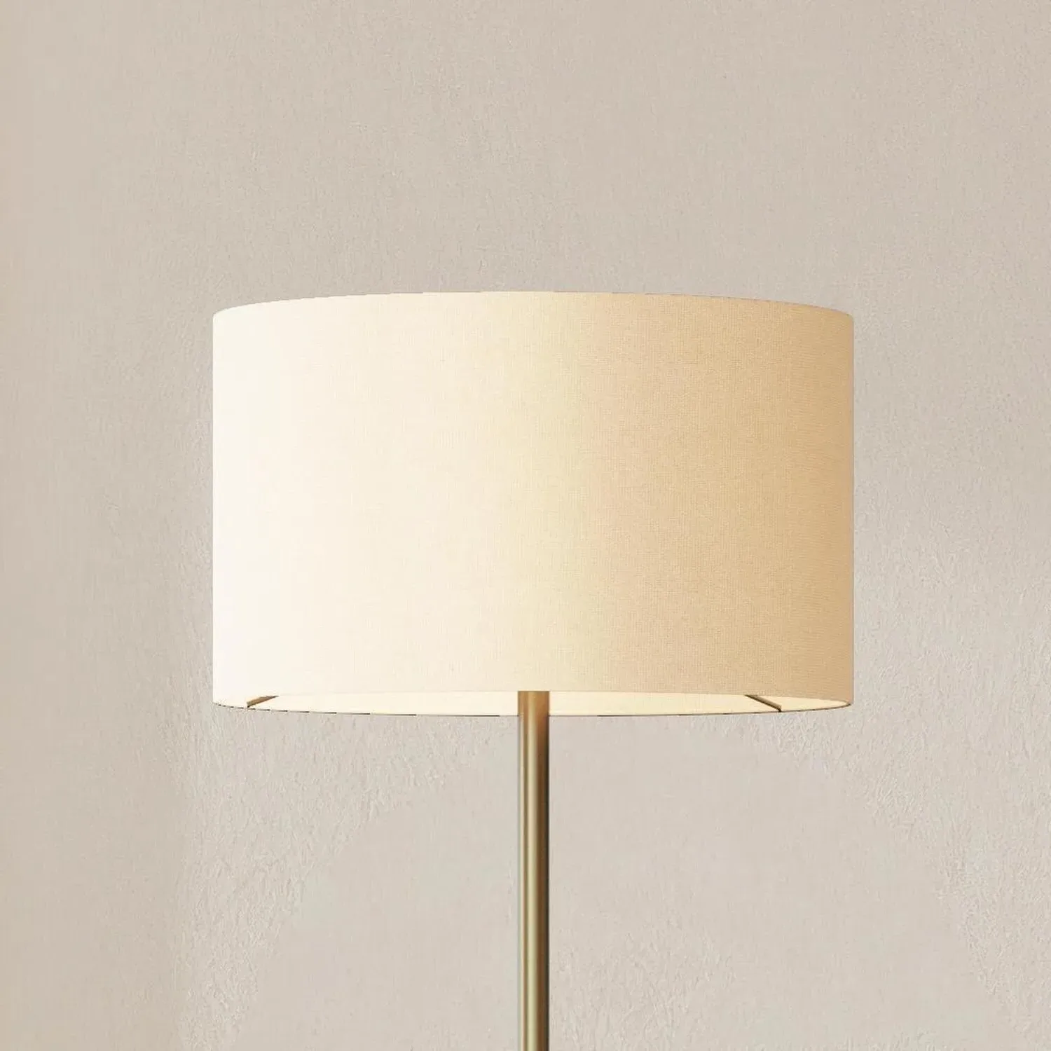 Forrest Floor Lamp with Table - Antique Brass