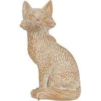 Fox Ornament - Natural
