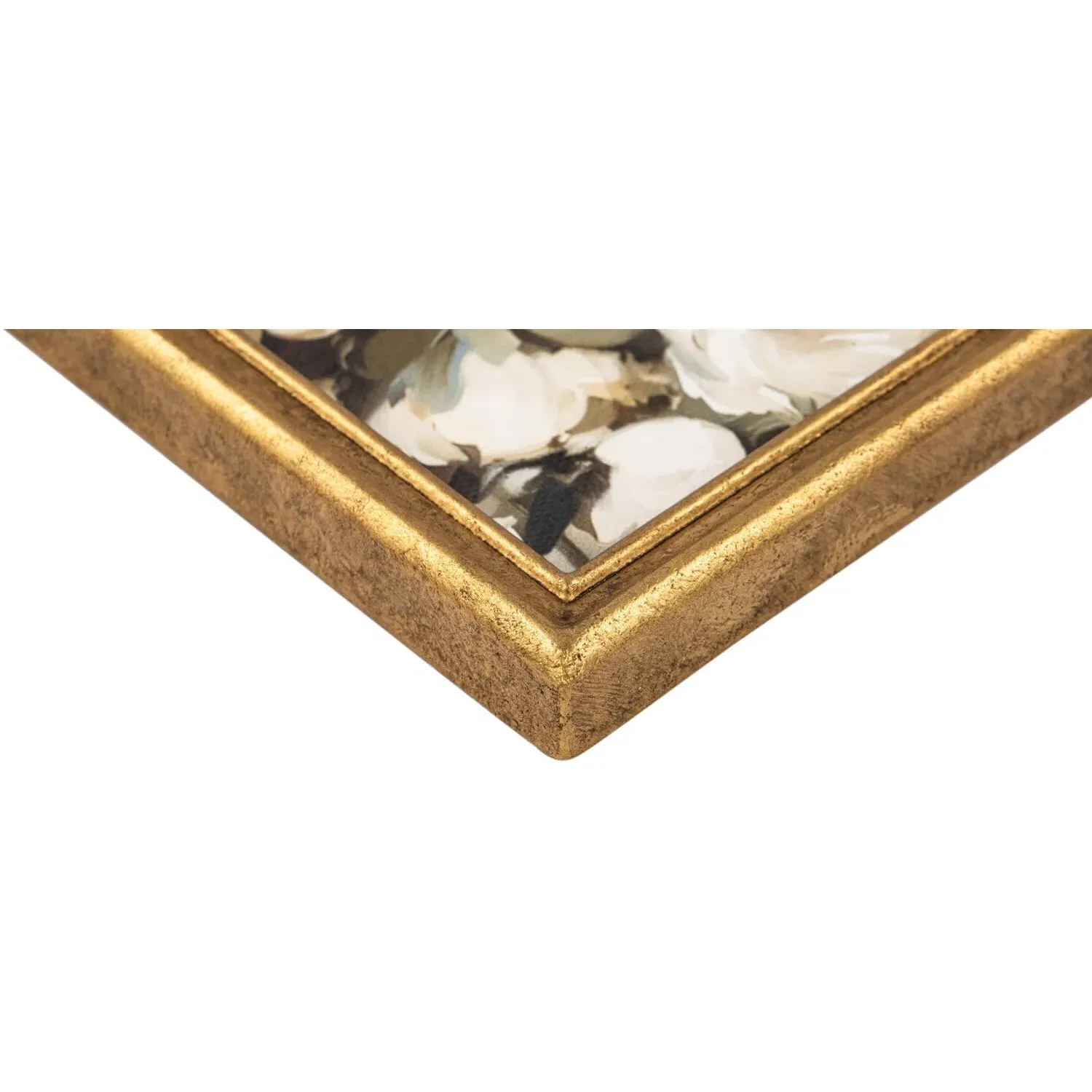 Framed Floral Hand Finished Art